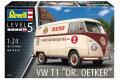 REVELL 07677 1/24 VW福斯汽車 T1 DR.OETKER歐特家博士德國百年食品品牌塗裝麵包車