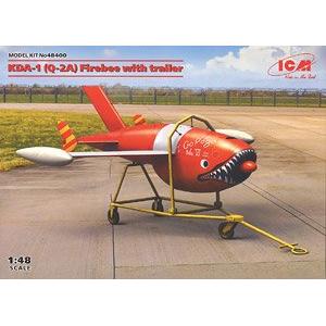 ICM 48400 1/48 美國.空軍 賴安航空公司KDA-1(Q-2A)'火蜂'無人機與托架