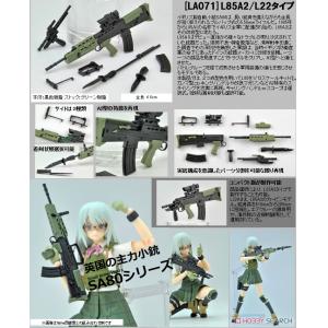 預先訂貨--TOMYTEC LA-071 1/12 英國.陸軍 L-85A2/L22突擊步槍