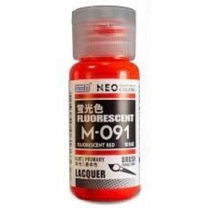 摩多製造所/MODO M-091 NEO螢光紅色(消光) FLUORESCENT RED