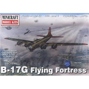 MINICRAFT 14754 1/144 WW II美國.陸軍  波音公司  B-17G'飛行堡壘'轟炸機/含2轟炸大隊水貼紙