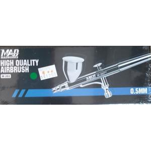 團購.MADWORKS M-202 0.5mm日規重力式噴筆  0.5mm HIGH QUALITY AIRBRUSH