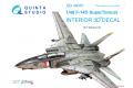 團購.QUINTA STUDIO QD48070 1/48 美國.海軍 格魯曼公司F-14D'超級雄貓'戰鬥機適用立體彩色貼紙
