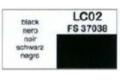 LIFECOLOR LC-02 壓克力.水性漆--消光黑色 MATT BLACK