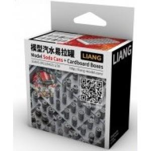 LIANG MODELS 0412 1/35 3D列印模型汽水易拉罐+包裝盒  SODA  CANS +  CARDBOARD  BOXES (2000s-2020s)