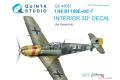 團購 QUINTA STUDIO QD48087 1/48 WW II德國.空軍 梅賽斯密特公司 B...