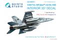 團購.QUINTA STUDIO QD48051 1/48 美國.空軍 波音公司F/A-18F'超級大黃蜂'戰鬥教練機/EA-18G'咆哮者'電子戰飛機適用立體彩色貼紙