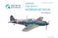 團購 QUINTA STUDIO QD48140 1/48 WW II日本帝國.陸軍 川崎公司KI-61-1'三式飛燕'戰鬥機適用立體彩色貼紙