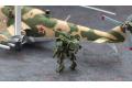 HASEGAWA 02368 1/72 俄羅斯.陸軍   米里設計局 MI-24'雌鹿'無人直升機&'山羊'人形輕型戰車/限量生產