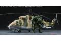 HASEGAWA 02368 1/72 俄羅斯.陸軍   米里設計局 MI-24'雌鹿'無人直升機&'山羊'人形輕型戰車/限量生產