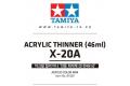 TAMIYA 81030 X-20A 壓克力漆稀釋劑劑/中 ACRYLIC PAINT THINNER