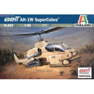 ITALERI 0833 1/48 美國.陸戰隊 貝爾公司 AH-1W'眼鏡蛇'攻擊直升機