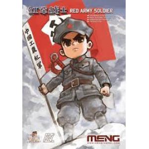 MENG MODELS MOE-006 Q版--中國.紅軍戰士/免膠水黏合