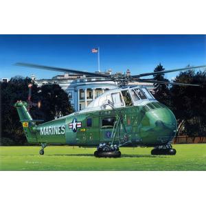 TRUMPETER 02885 1/48 美國.陸戰隊 VH-34D'陸戰隊一號'總統專用直升機