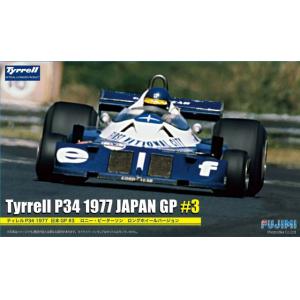 FUJIMI 090900 GP34 1/20 Tryyell泰瑞車隊 P34 1977 JAPAN GP #3Ronnie Peterson羅尼彼得森