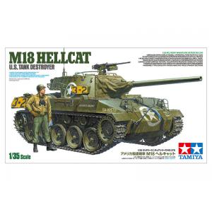TAMIYA 35376 全新開模二戰美軍M18 HELLCAT地獄貓驅逐戰車
