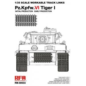 RFM RM5002U 1/35 Tiger I 虎式坦克初期生產型活動履帶
