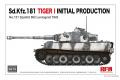 RFM RM5078 1/35 Sd.Kfz.181 Tiger I 虎式坦克初期生產型 配 活動履帶 與 渡河裝置