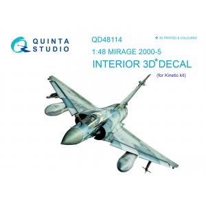 團購 Quinta Studio QD48114 1/48 國軍幻象戰機 Mirage 2000-5 3D立體浮雕水貼