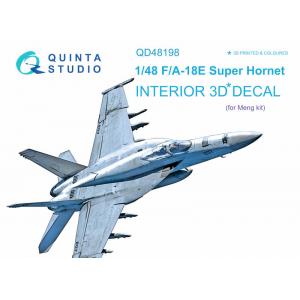 團購 Quinta Studio QD48198 1/48 美國大黃蜂戰機 F/A-18E 3D立體浮雕水貼