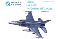 團購 Quinta Studio QD48194 1/48 美國隼式戰機 F-16C 3D立體浮雕水...