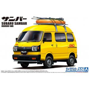 AOSHIMA 06389 1/24 速霸陸 Subaru K88 Sambar High Roof 4WD `80