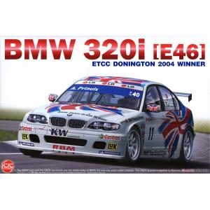 AOSHIMA 07583 1/24 賽車系列 BMW 320i E46 2004 ETCC 多寧頓公園賽道冠軍