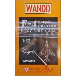 WANDD WD-32007 1/32 美國 F-4 E/G/F 幽靈式戰鬥機適用金屬空速管