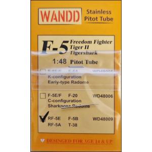 WANDD WD-48009 1/48 美國 F-5 A/B/E/F/G 虎式戰鬥機適用金屬空速管