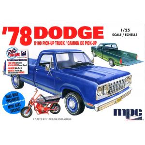 MPC 1/25 美國道奇皮卡 1978 Dodge D100 Custom Pickup