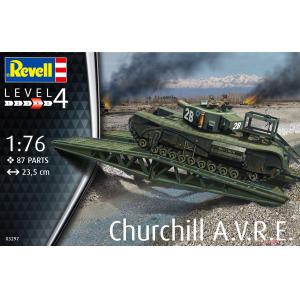 REVELL 03297 1/76 英國皇家陸軍 皇家工兵裝甲車 Churchill A.V.R.E.