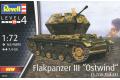 REVELL 03286 1/72 二戰德國 三號東風式防空戰車 Flakpanzer III Os...