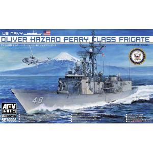 AFV Club SE70006 1/700 美國派里級巡防艦 Oliver Hazard Perry Class Frigate