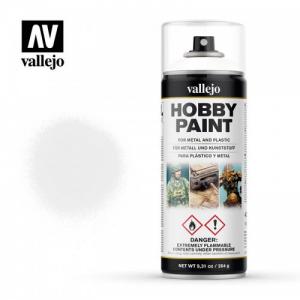 VALLEJO 28010 - 噴罐 Hobby Spray Paint - 白色底漆 White Primer (400ml)