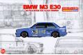 PLATZ/NUNU PN24019 1/24 BMW M3 E30 Gr.A 1990 InterTEC Class Wiener in FISCO(Fuji International Speedway) 附遮蓋貼紙