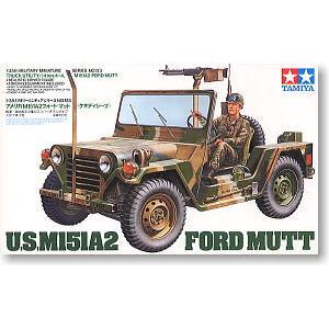 TAMIYA 35123 1/35美國.陸軍 M-151A2 福特汽車1/4噸通用卡車  Ford Mut