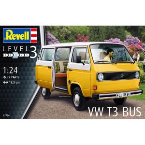 REVELL 07706 1/24 福斯汽車 VW T3 Bus