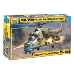 ZVEZDA 4813 1/48 俄羅斯 米-24 雌鹿直升機 MIL Mi-35 M "Hind E"