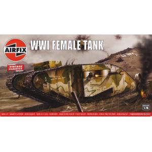 AIRFIX AQ-02337V 1/76 一戰英國 坦克 Female Tank