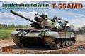 團購.RMF/麥田模型 RM-5091 1/35 蘇聯 T-55AMD 戰車 Drozd 主動防護系...