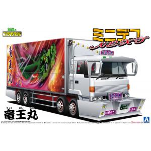 AOSHIMA 064115 1/64 Mini Deko NEXT#07 暴走卡車大型拖車-龍王丸