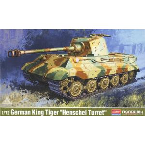 ACADEMY 13423 1/72 German King Tiger - Henschel Turret